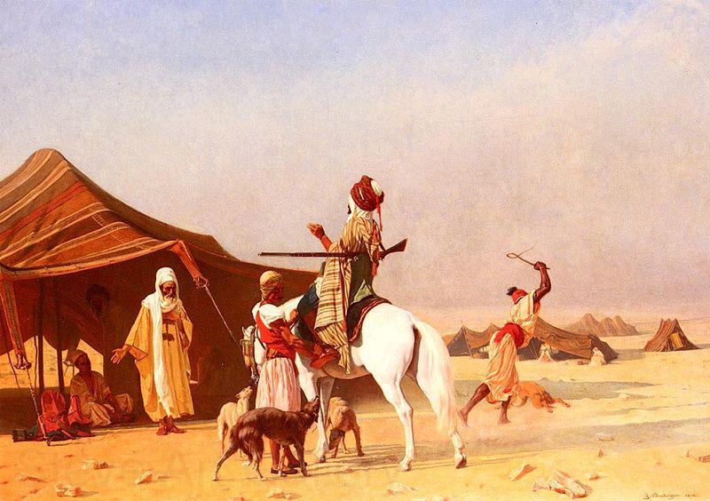 Gustave Boulanger Cest Un Emir France oil painting art